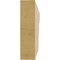 Ekena Millwork 2in. W x 8in. H x 16in. L Monterey Woodgrain TimberThane Rafter Tail, Primed Tan RFTUR02X08X16MONRCPR - alternate 5